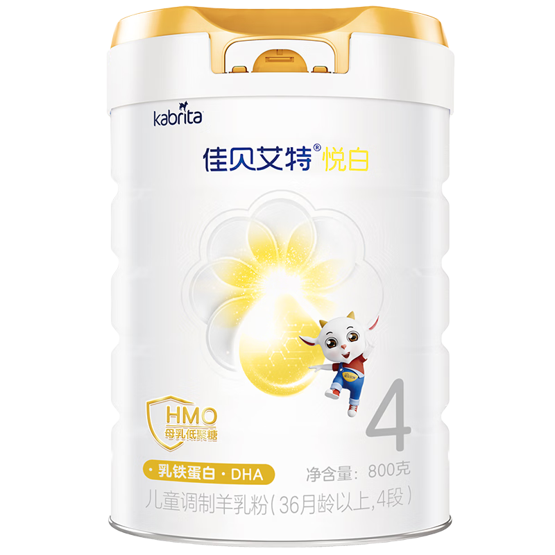 �ѱ����أ�Kabrita���ð�4��800g��ͯ���̷۵��������(36�������ϣ�ȫ��Ӫ�� 238.06Ԫ