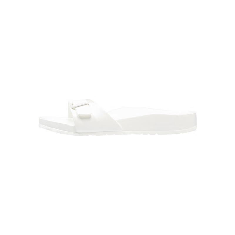 BIRKENSTOCK女士平底涼拖鞋簡(jiǎn)約EVA材質(zhì)夏季防滑沙灘鞋小白拖 white 36