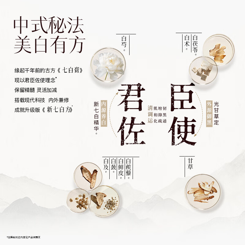 佰草集佰草集新七白肌能焕白修护霜美白提亮修护面霜保湿改善暗沉