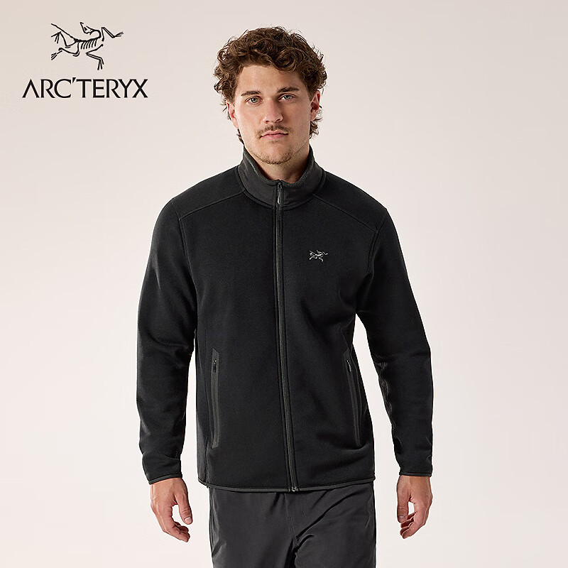 ARC&#039;TERYX始祖鸟 KYANITE JACKET 保暖 男子 抓绒衫 Black/黑色 M