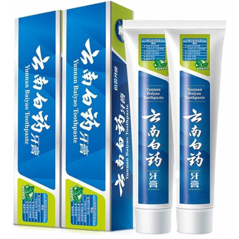 云南白藥牙膏薄荷清爽型230g100g護(hù)齦抗敏牙齦出血周炎腫痛正宗云南白藥牙膏兒童230克官方旗艦店 230g清爽薄荷 1支裝