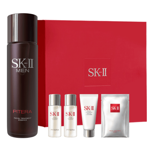 SK-II男士神仙水230ml精華液爽膚水sk2護(hù)膚品套裝禮盒化妝品生日禮物