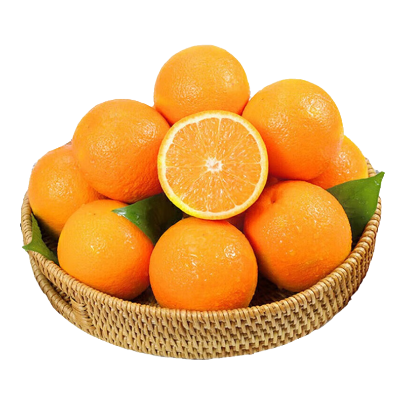 翠鲜令江西橙子赣南脐橙早熟赣州脐橙手剥橙新鲜水果礼盒 源头直发 10斤小果60mm+净9斤 精选赣南脐橙