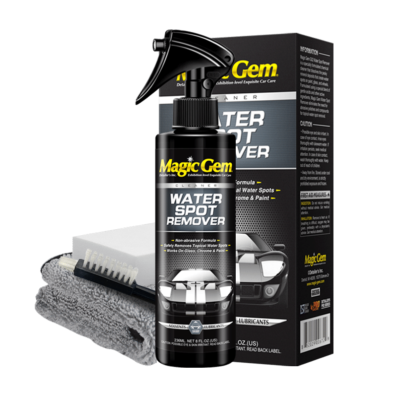 宝能（MAGIC GEM）水渍去除剂汽车漆面车衣清洗剂玻璃水垢空调水印酸雨清洁剂236ml