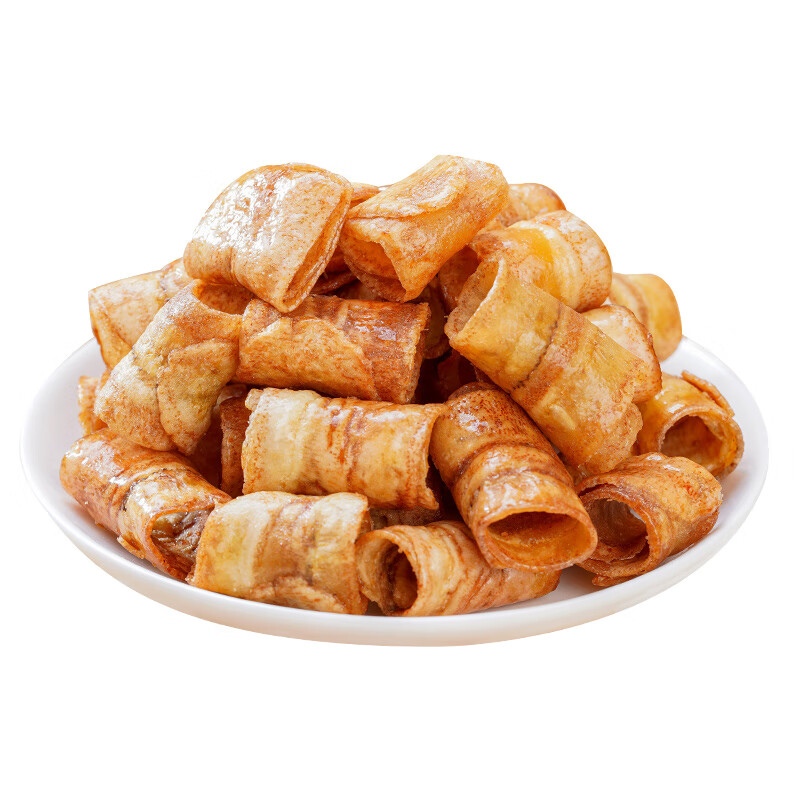 觅滇炭烤香蕉脆卷咸香酥脆香蕉干脆片休闲零食非油炸健康解馋小零食 碳烤香蕉脆卷102g*3袋