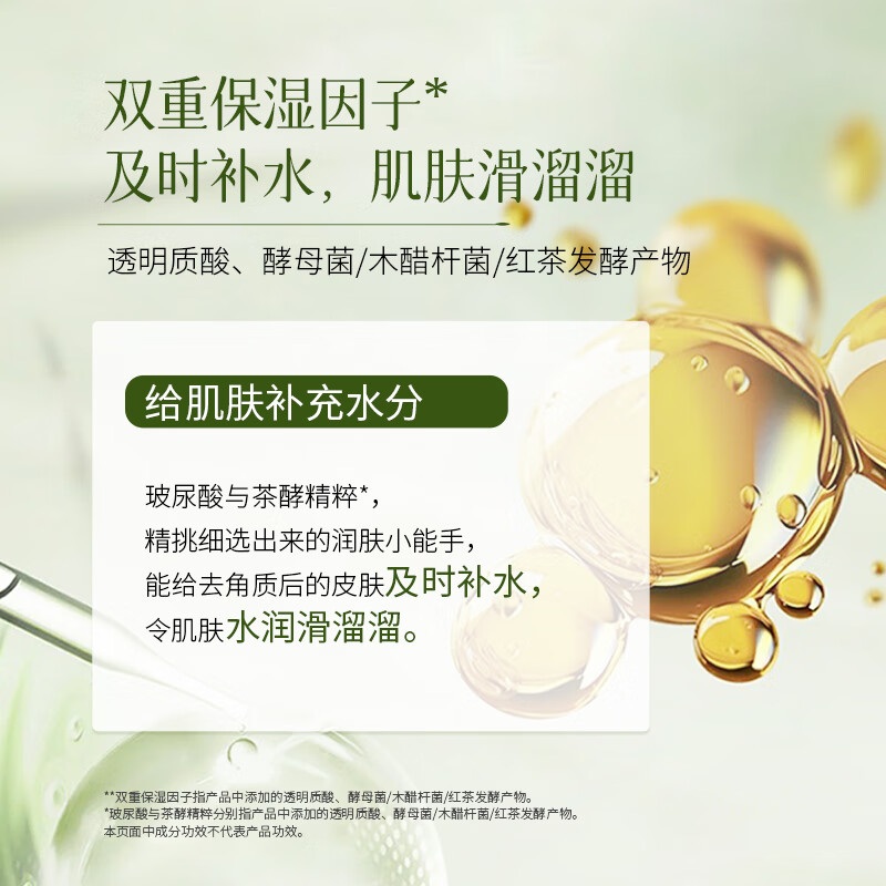 韩后(Hanhoo)茶蕊嫩滑去角质面部深层清洁毛孔温和去死皮黑头不紧绷洗面奶男女 【两支更划算】茶蕊去角质60g*2