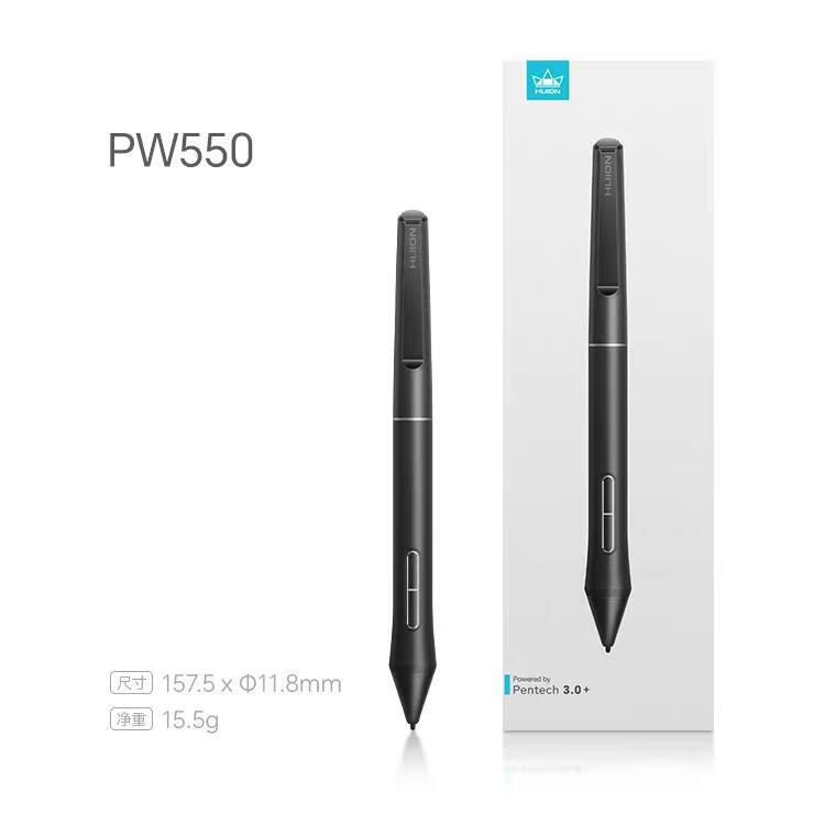 繪王PW550 中號 新無源筆 數(shù)位板 數(shù)位屏 原裝配件 數(shù)位筆壓感筆 PW550含5支筆芯/5支毛氈筆