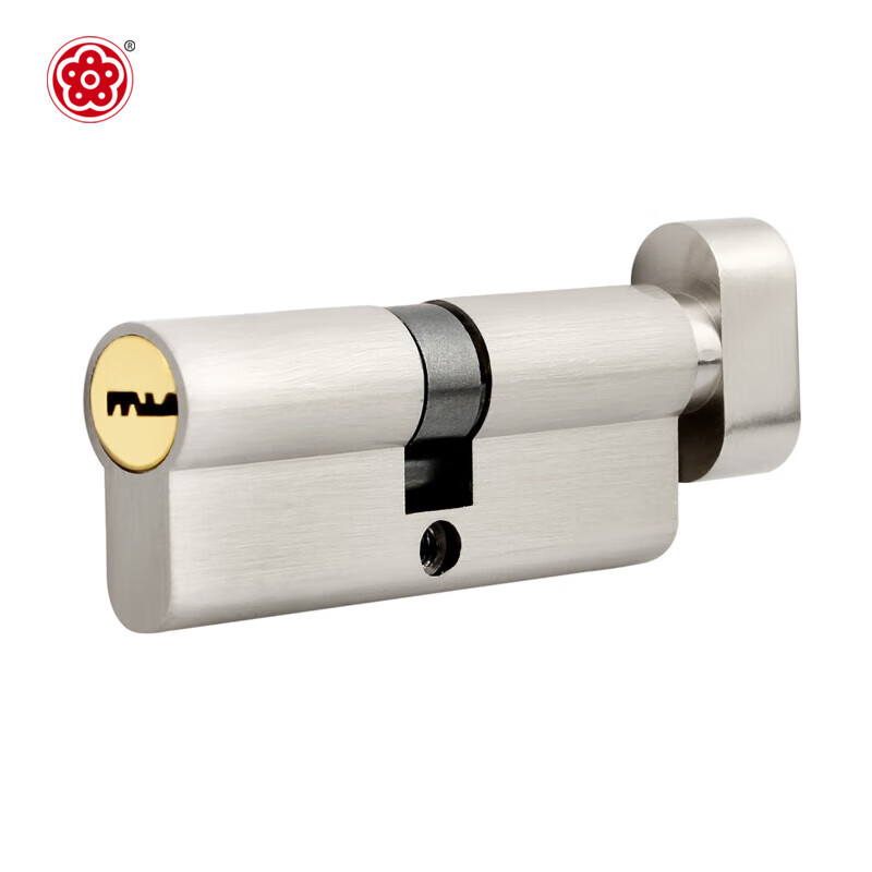 梅花（BLOSSOM）国标锁芯室内门锁锁芯小70防盗锁芯70MM35+35钢拉丝MSX025