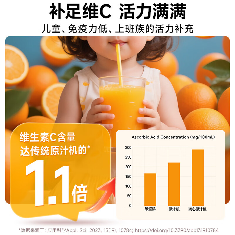 杰伟世 【日本百年品牌补贴15%】榨汁机汁渣分离全自动小型家用多功能炸水果蔬菜汁鲜榨原汁机2025新款 【25年新款】纤维原汁机