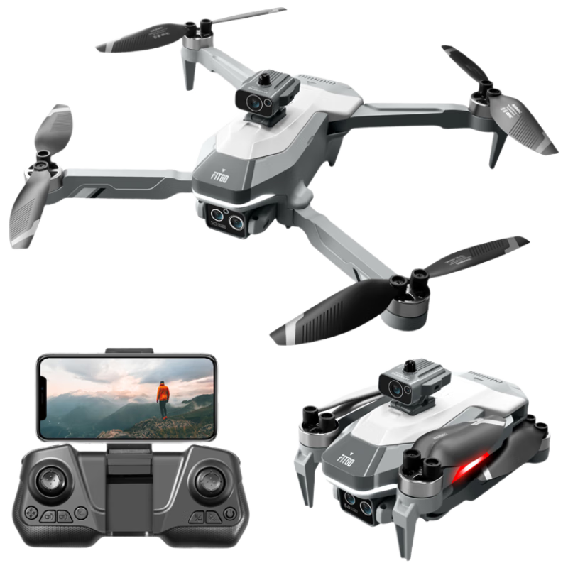 4DRC无人机非大疆6K专业高清入门航拍GPS防丢返航无刷遥控飞机智能避障无人拍摄长续航飞行器航模礼物