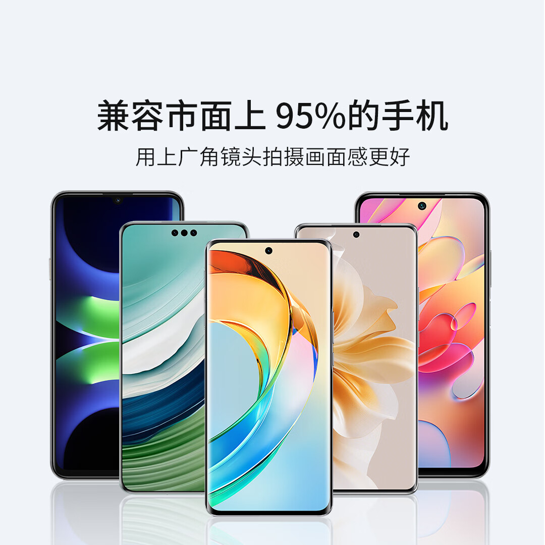 逗映（FUNSNAP）18K手机直播外置广角镜头高清摄像拍照视频出片神器单反级手机镜头 【18K超广角镜头】送收纳袋+双夹子