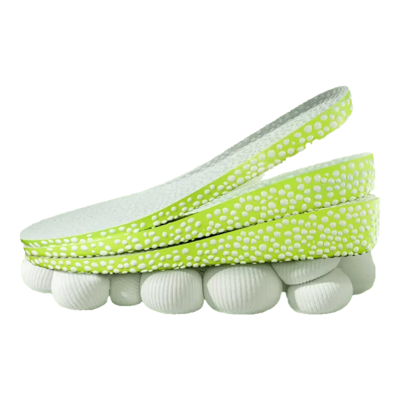 3AnGnI2雙增高鞋墊男隱形內(nèi)增高全墊艾草防臭軟彈站久不累舒適運動減震 爆米花增高鞋墊1.5cm 2雙 41-42碼