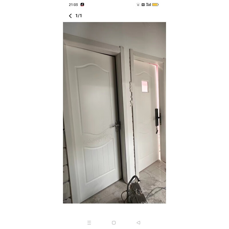 免漆玻璃木门台球足浴美容店台球足浴美容店棋牌室门辅导门班宾馆 一