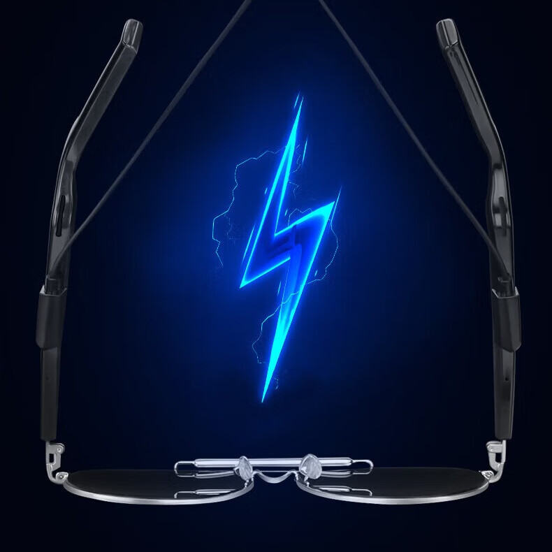 格蝶智能蓝牙UV太阳镜飞行员款蛤蟆镜即时翻译Ai对话开车导航偏光墨镜 充电线