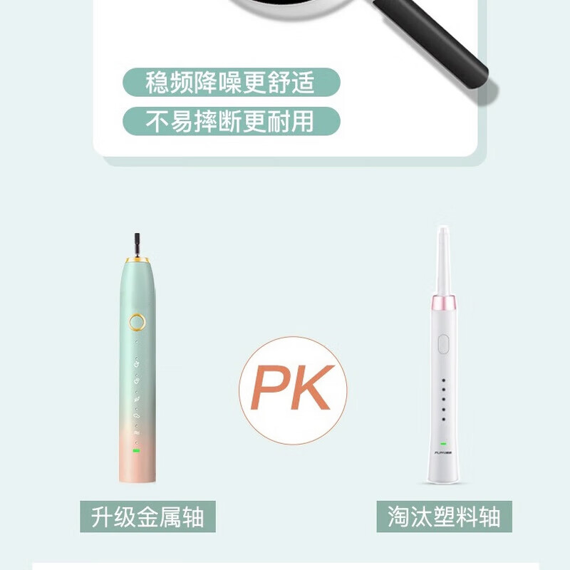 电动牙刷智能感应充电声波式软毛防水批发礼品福派工厂 绿色