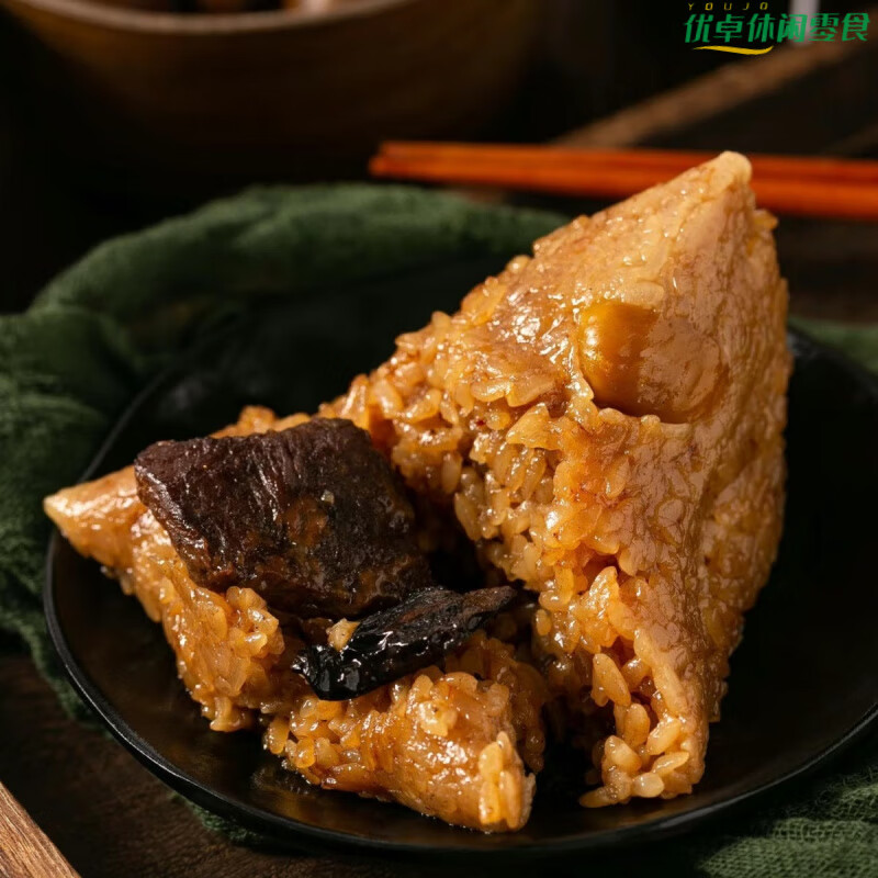 深生都蔡公子閩南泉州燒肉粽端午大粽海鮮粽子廈門(mén)特產(chǎn)泉州風(fēng)味小吃肉粽 蔡公子 燒肉粽200g*1包 1包1個(gè)