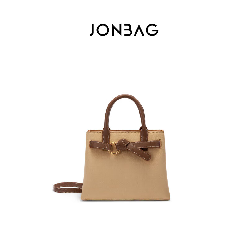 簡(jiǎn)·佰格戴妃包2024新款簡(jiǎn)約大氣手提斜挎媽媽包質(zhì)感百搭女包 卡其色