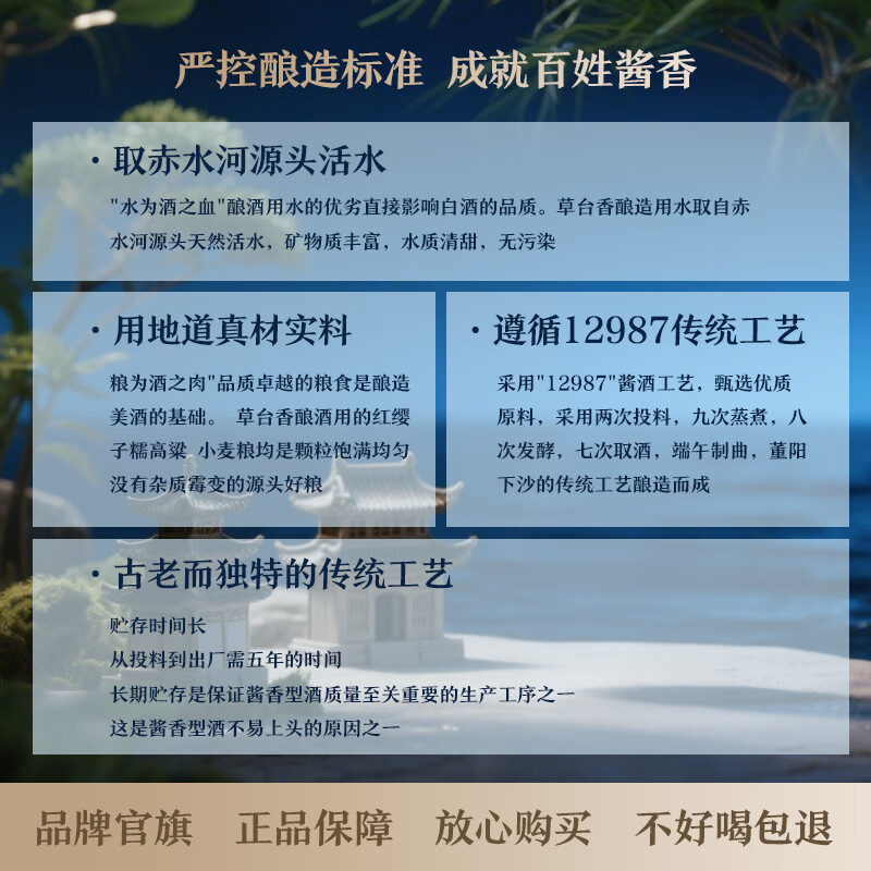 容大酱酒53度 酱香型白酒 核心产区大曲坤沙 节日送礼必备佳品 53度 500mL 1瓶 容大酱酒领航