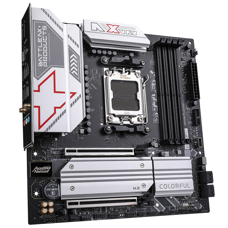 七彩虹 BATTLE-AX B850M-PLUS WIFI V14 黑刃DDR5 图 8