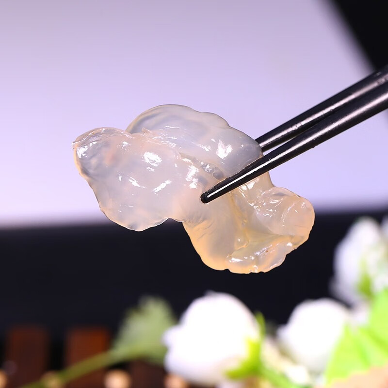 隽品湾鲜脆海蜇头220g 含料包大连产海蜇皮海产凉拌海蜇丝凉菜下酒饭菜 海蜇头鲜香味220g*4袋