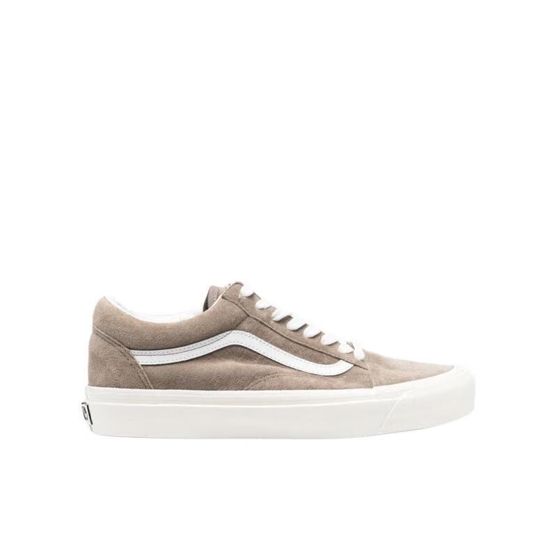 VANS運動(dòng)板鞋低幫系帶輕便透氣男士休閑運動(dòng)鞋 白色 39