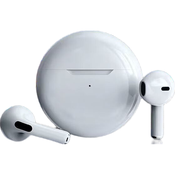 【京东物流】蓝牙耳机真无线半入耳式运动跑步游戏音乐通话降噪适用于小米苹果华为 月光白