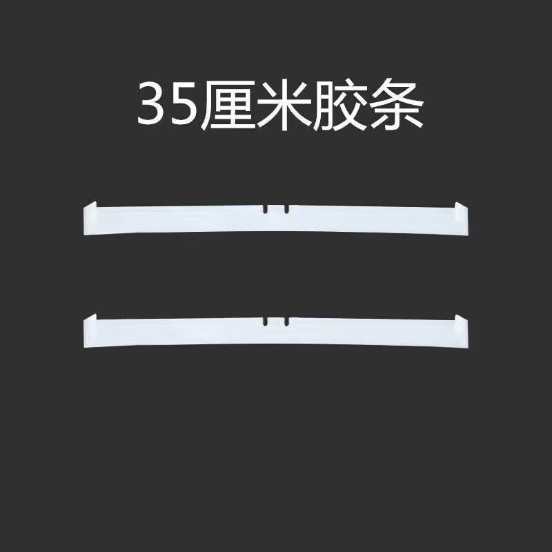 列文虎克全新硅胶魔术扫把地刮地板清理扫帚180°可旋转浴室卫生间刮水器 伸缩杆+35cm透明硅胶1条