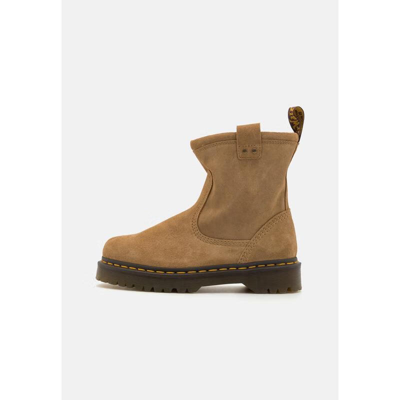 马丁博士（Dr.Martens）男士工装短靴加厚防寒松糕底圆头休闲马丁靴 savannah tan 39