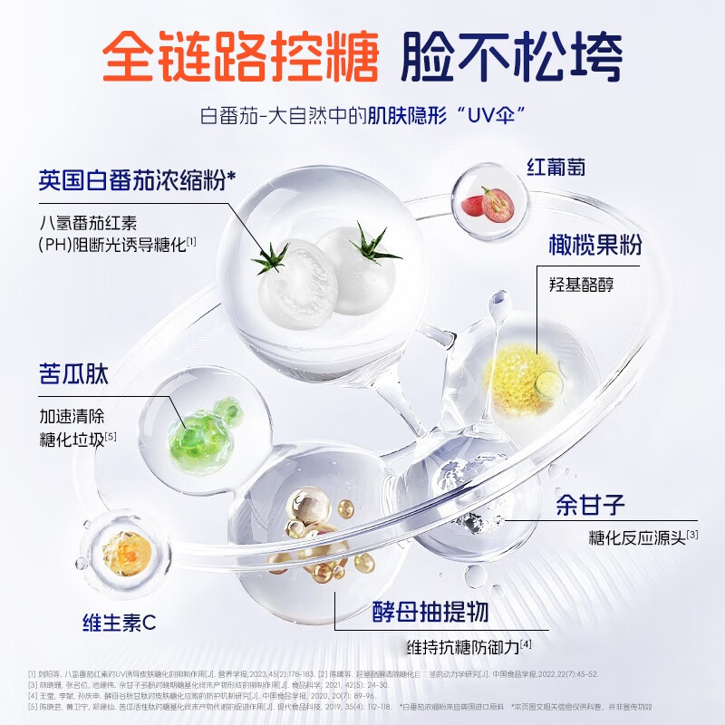 能量堡垒白番茄雨生红球藻胶原蛋白肽美白饮 进口烟酰胺饮料维生素C口服液 白番茄雨生红球藻胶原蛋白饮 30ml*35袋