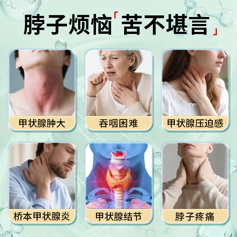 NATUREMPIRE美国原装进口甲状腺结节散猫爪草胶囊槲皮素姜黄桥本甲腺炎甲减亢 【1瓶起效装】改善甲腺结节 60粒*1瓶