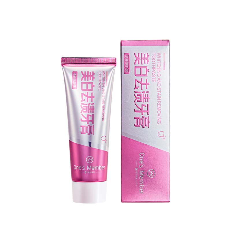 1号会员店火山浮石美白去渍牙膏20g 去黄去烟渍去牙垢清新口气