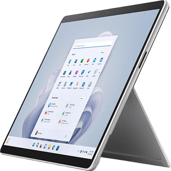 微軟（Microsoft）Surface Pro9 二合一平板電腦 13英寸可觸控屏高刷屏 移動(dòng)辦公便攜筆記本pro8 手寫(xiě)筆繪畫(huà)酷睿本 Pro9 亮鉑金 i7-1255U丨16+512G 主機(jī)標(biāo)配