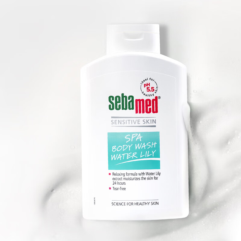 施巴(Sebamed)睡莲安肌沐浴露400ml男女家庭通用沐浴乳香氛沐浴露德国进口沐浴 施巴睡莲安肌沐浴露400ml