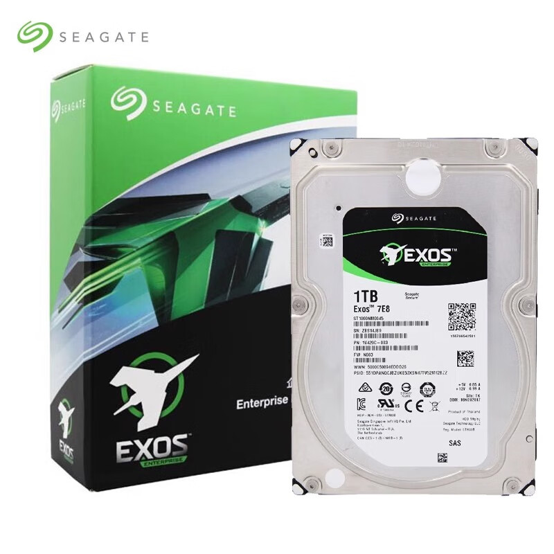 希捷银河SAS接口ST1000NM001A 企业级服务器机械硬盘磁盘陈列 7200转ST8000NM001A 3.5寸7*24小时运行 1TB 银河ST1000NM0045  （SAS接口）店铺三年包