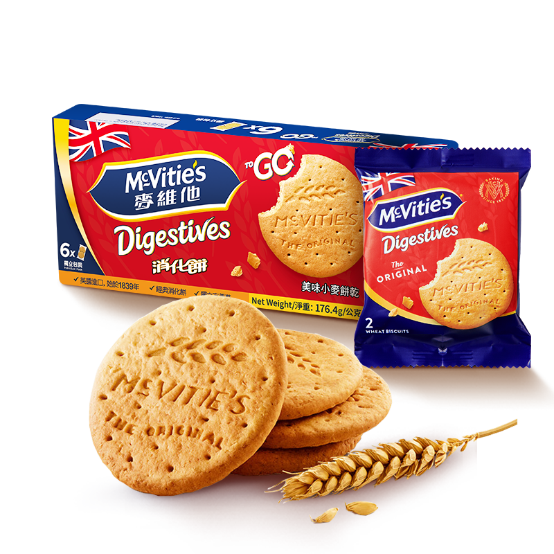 McVitie's��ά��������ԭζ����װ176.4g��������칫�ҵ��Ľ���������ʳ16.9Ԫ