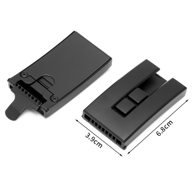 古格缇男士皮带 无带尾平滑扣腰带 时尚裤腰带生日礼物送男友老公父亲 【无带尾-平滑扣黑扣】黑色 120cm