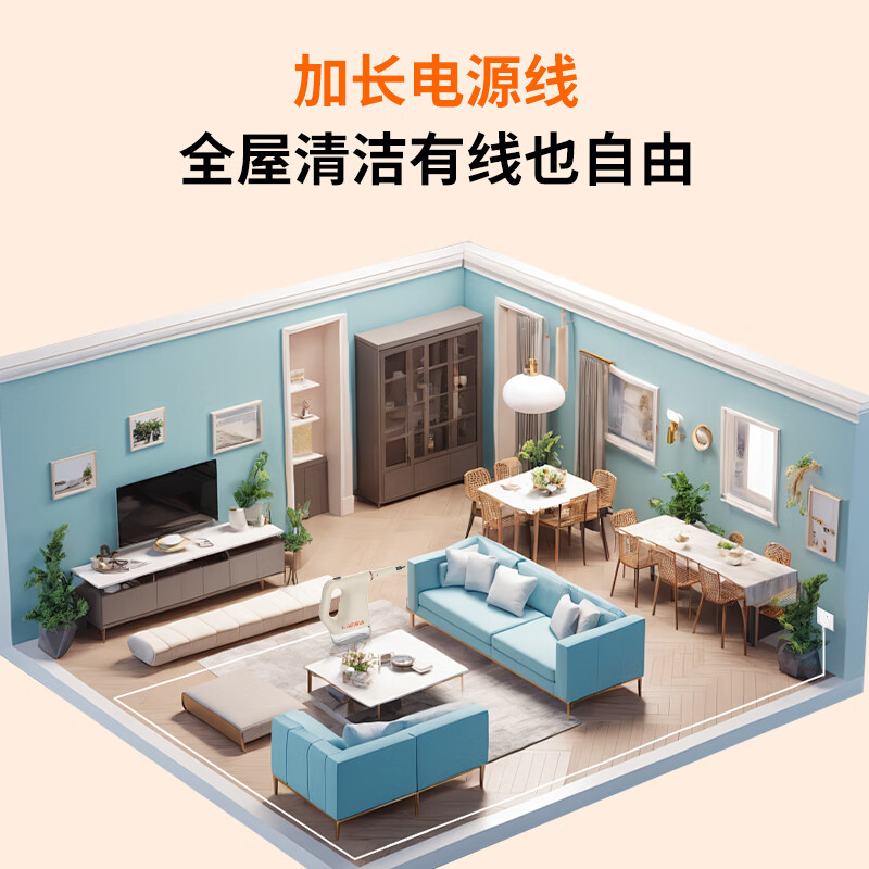 LiESA列萨高温高压蒸汽清洗机家用多功能便携式一体手持式全屋厨房油烟机清洗机 高温蒸汽清洗机1套