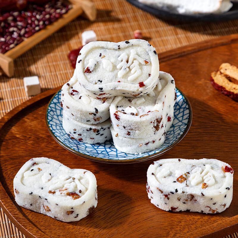 张太和红枣山药 赤小豆薏仁茯苓芡实 玫瑰芡实 陈皮鸡内金八珍糕 赤小豆薏仁茯苓芡实八珍糕500g*2袋