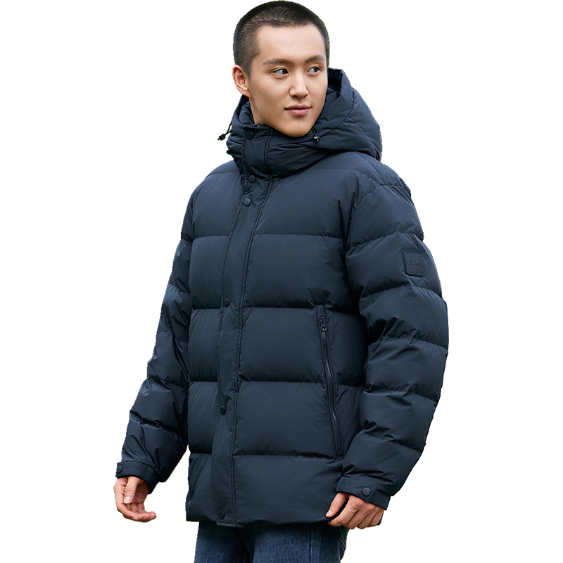 ���ڲ�����ѩ�з�90%Ѽ�����޷���ʿ�������ñ����Ӻ�ů���������ﶬ������װ 699Ԫ