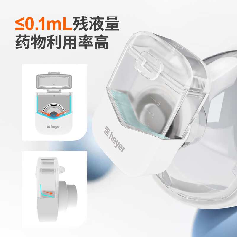 谊安(AEONMED)微网雾化器手持儿童家用医用老人用吸入药便携款雾化机 新一代微网脖挂雾化器(解放双手)