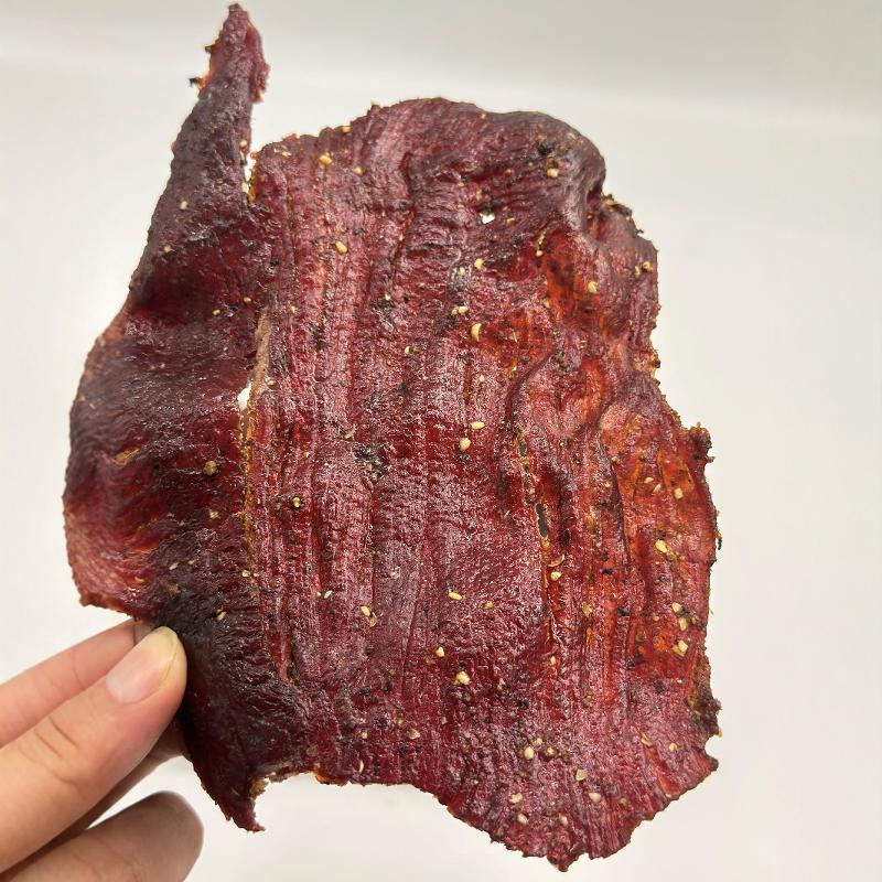 正順林三正順牛肉 原肉切片牛肉脯牛肉干真材實料香辣味手撕牛肉干 牛肉脯香辣250g