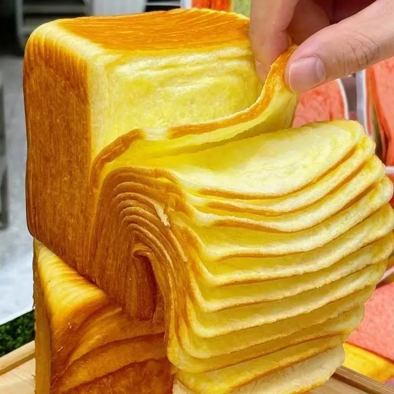 颜小贝可可布朗尼千层吐司手撕面包奶香面包牛乳厚切吐司糕点办公室点心 颜小贝牛乳千层吐司85g 6袋