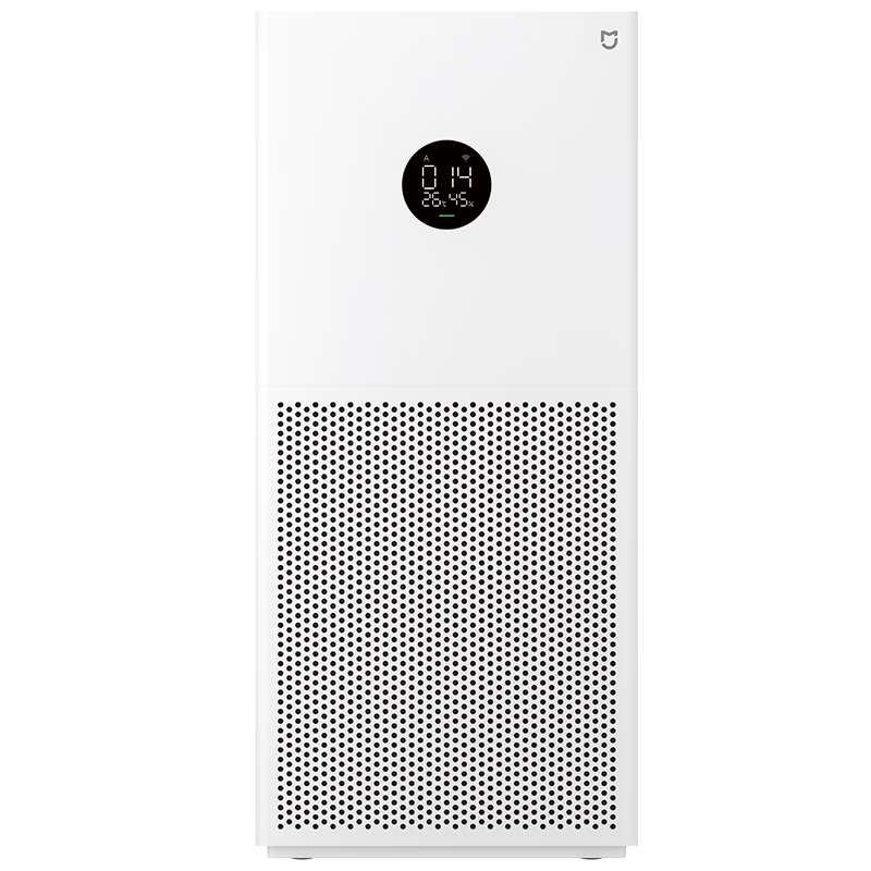 小米米家智能小米官旗米家空气净化器4lite家用除甲醛抗菌吸烟宠物小型净化机 白色