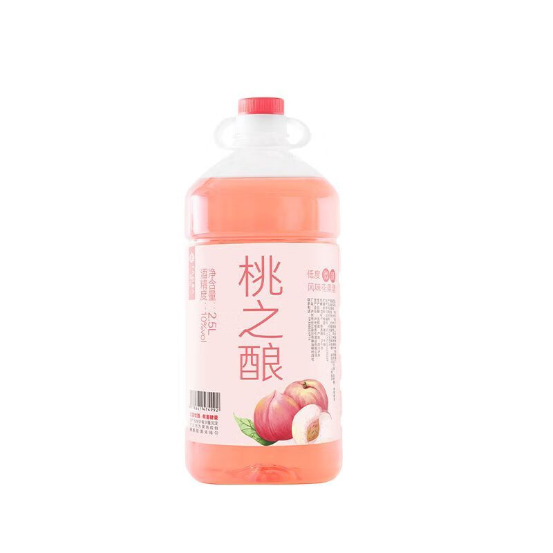 CHOYA桃之釀果酒低度甜酒微醺女士水蜜桃酒果味利口水果酒甜型果酒桶裝 桃之釀