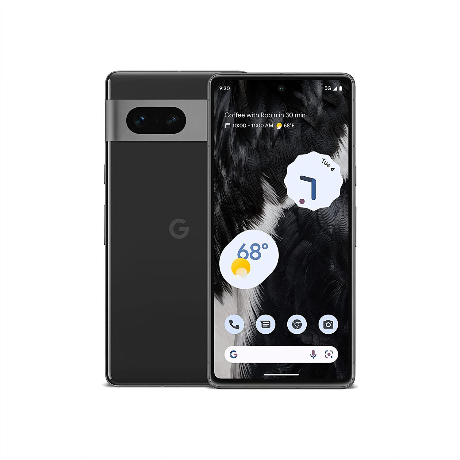 4英寸oled屏原生安卓自研芯 pixel 7曜石黑 128gb 全新未拆