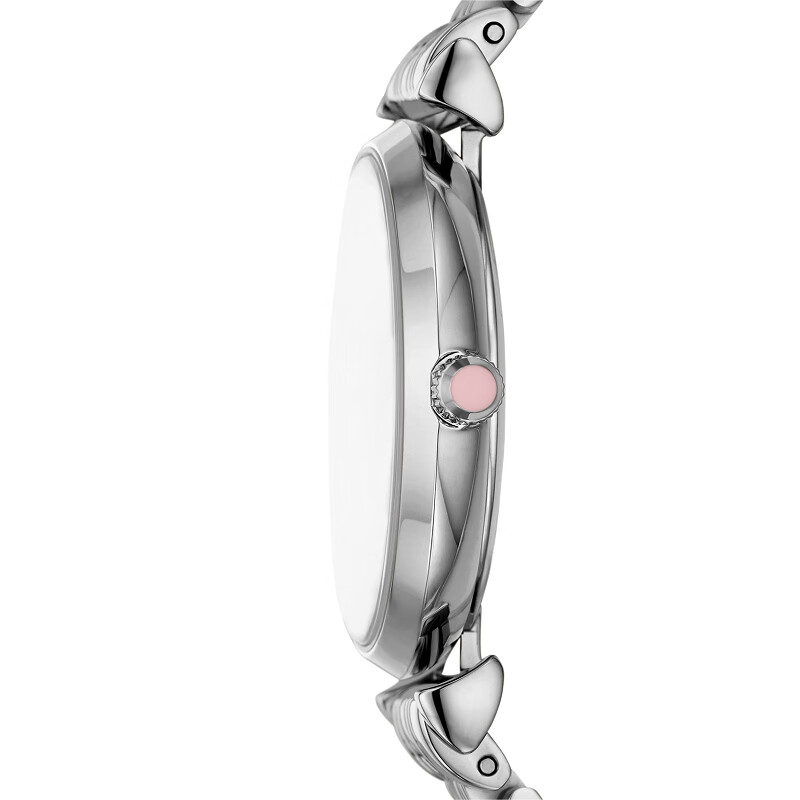 EMPORIO ARMANI阿玛尼手表满天星白月光女士腕表3.8女神节友送男友礼物 粉盘满天星AR11686 32MM