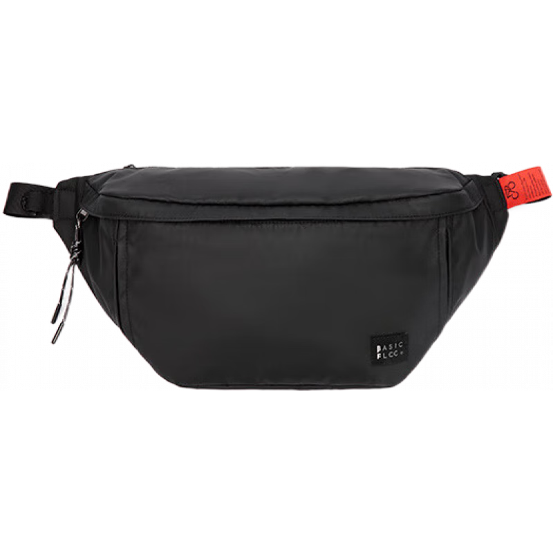 Landcase男士斜挎包潮牌大容量胸包休閑旅行單肩包男運(yùn)動(dòng)腰包機(jī)能騎行背包 黑色