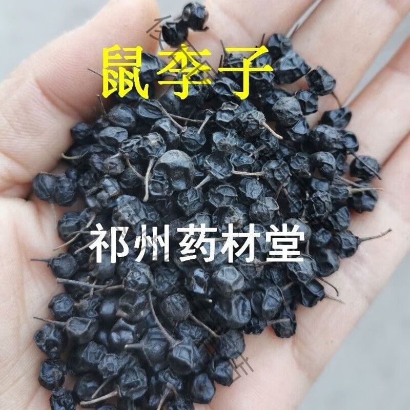 北京同仁堂中药材 鼠李子250克老鸹眼籽 籽类 臭李子 鼠李果实 鼠李子