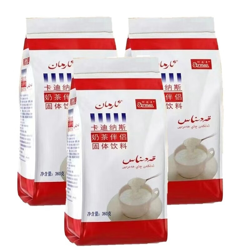 oimg新疆arman阿尔曼奶茶伴侣360克固体饮料冲饮速溶卡迪纳斯 奶茶