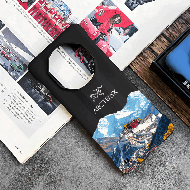 布达拉宫适用华为手机壳mate70rs硬壳60rs超薄40/50rs无边框70pro 始祖鸟-蓝色-超薄无边框手机壳 【别拍错】先查看手机型号